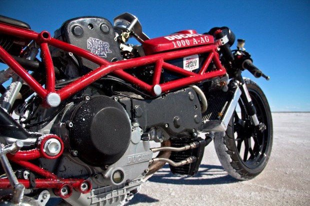 A Ducati salt runner. What could possible go wrong?