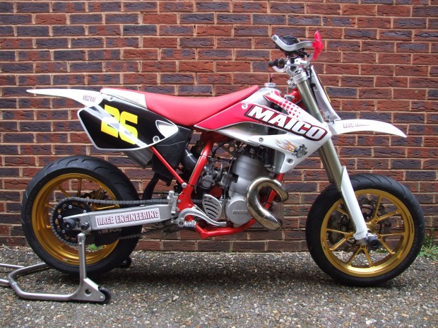 A Maico 700cc two-stroke. Eat shit and die.